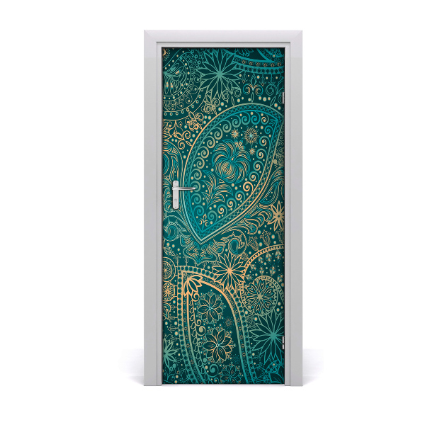 Door wallpaper For home ornaments