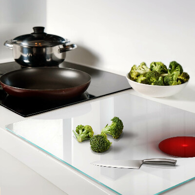 Glass chopping board Red circle on transparent background