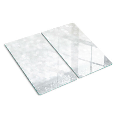 Glass kitchen board Glittering bokeh with light effect