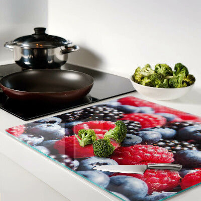 Glass chopping board Forest fruits