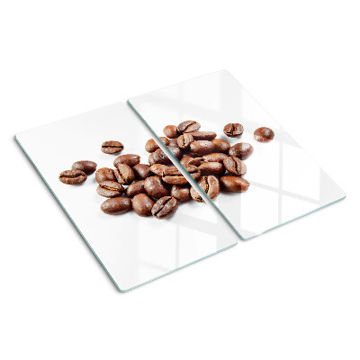 Glass kitchen board Coffee beans