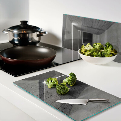Glass chopping board Modern interior design