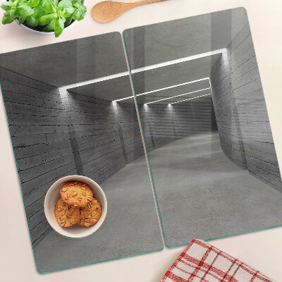 Glass chopping board Modern interior design
