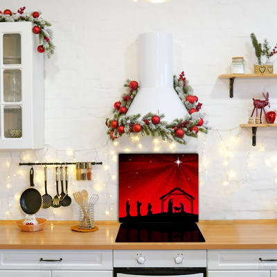 Kitchen Splashback Star Christmas holidays