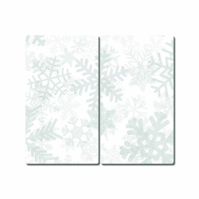 Kitchen Splashback Winter Snow Snowflakes