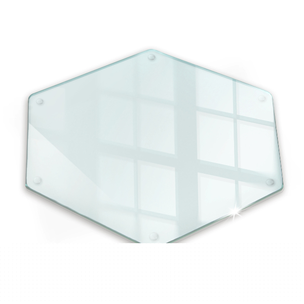 Glass chopping board Glass chopping board transparent