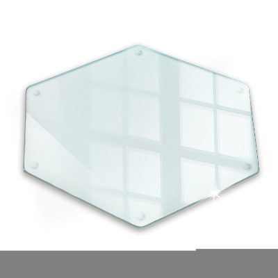 Glass chopping board Glass chopping board transparent