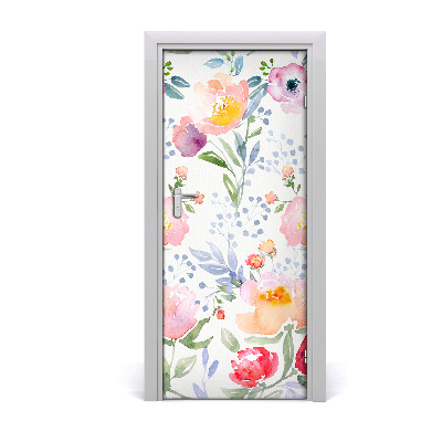 Self-adhesive door wallpaper Maki