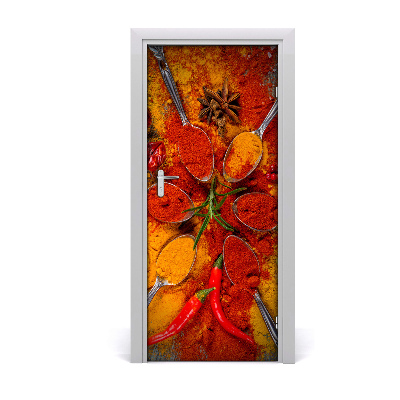 Self-adhesive door veneer Spices