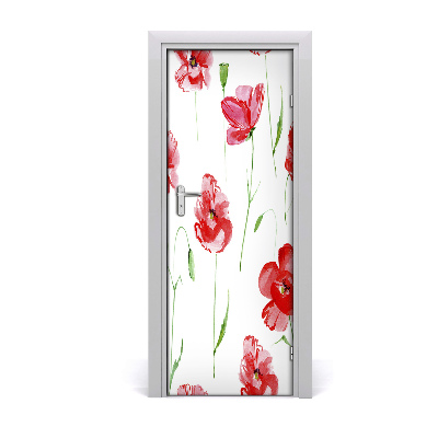 Self-adhesive door wallpaper Maki