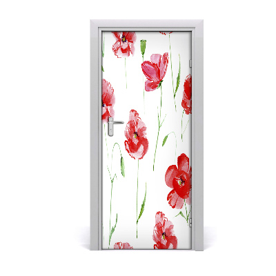 Self-adhesive door wallpaper Maki