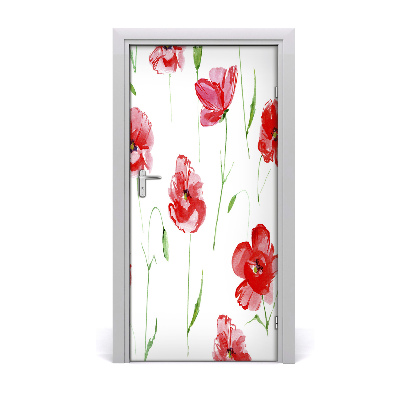 Self-adhesive door wallpaper Maki