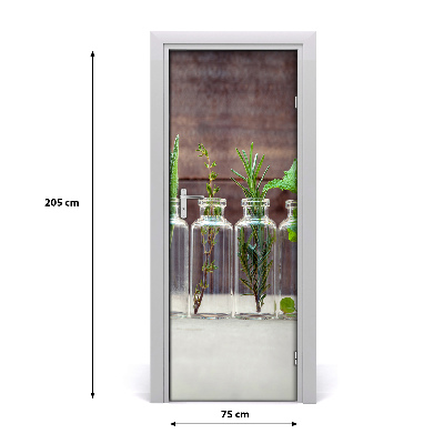 Door adhesive Herbs