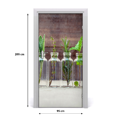 Door adhesive Herbs