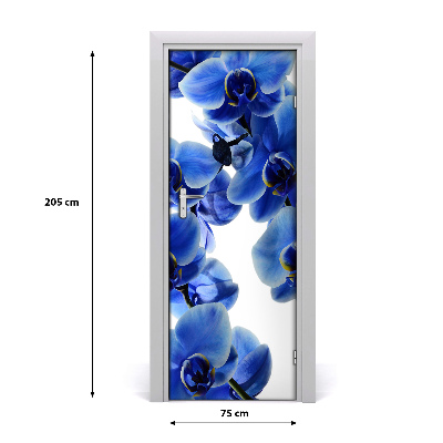 Door adhesive Orchid flower