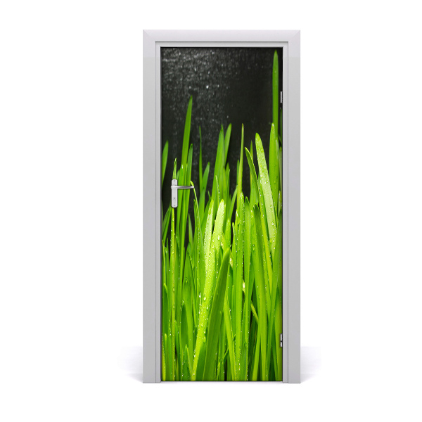 Door adhesive Blades of grass