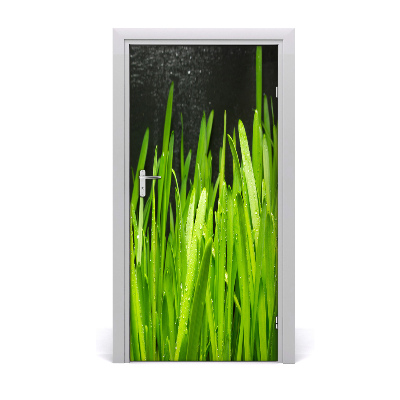 Door adhesive Blades of grass