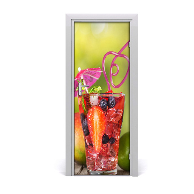 Self-adhesive door veneer Fruit cocktail