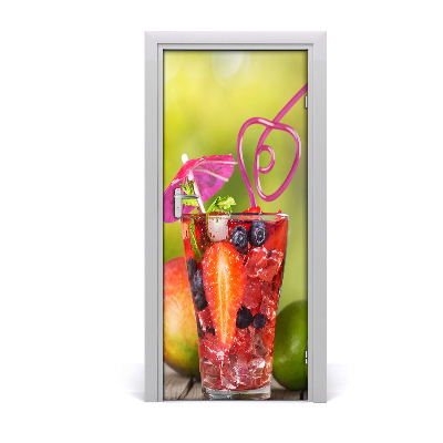 Self-adhesive door veneer Fruit cocktail