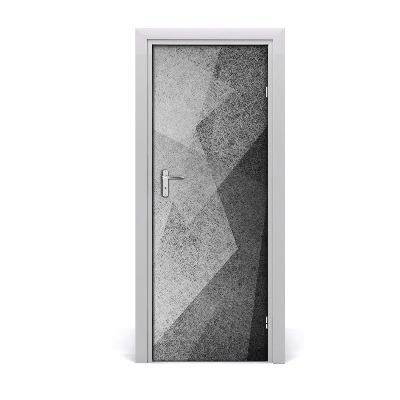 Self-adhesive door wallpaper Abstract lines