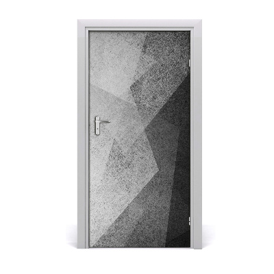 Self-adhesive door wallpaper Abstract lines