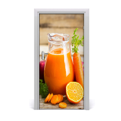 Self-adhesive door sticker Fruit juice