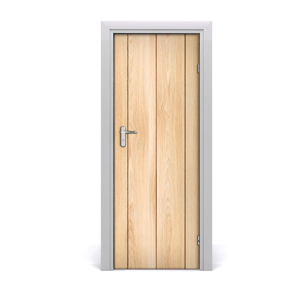 Door wallpaper Wooden background