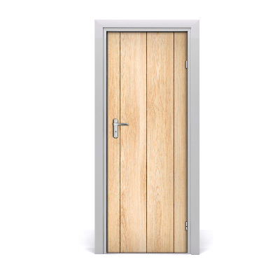 Door wallpaper Wooden background