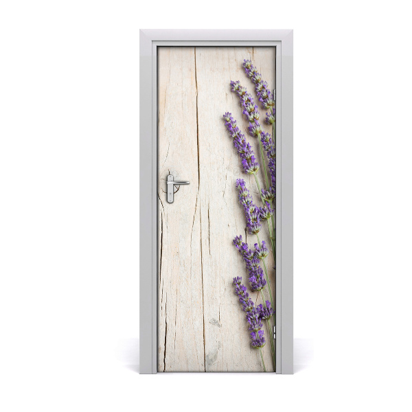 Door adhesive Lavender wood