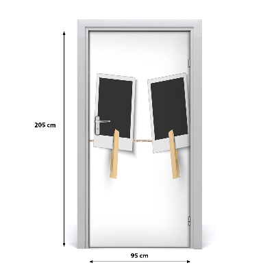 Door wallpaper Photo frames