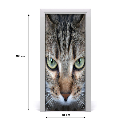Self-adhesive door sticker Wall cat's eyes