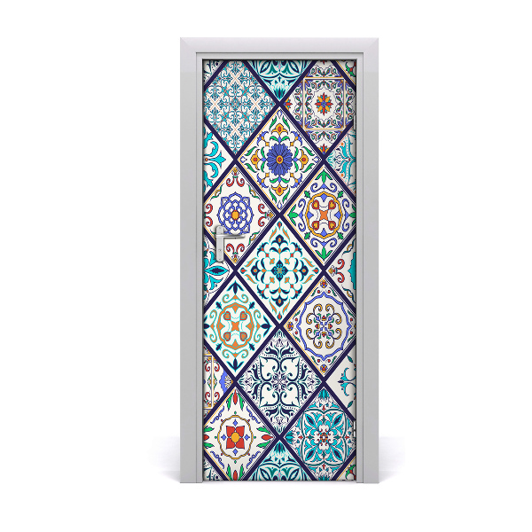 Door wallpaper Ceramic tiles