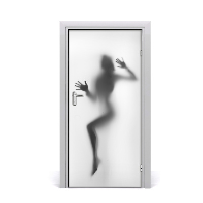 Self-adhesive door wallpaper Sexy woman