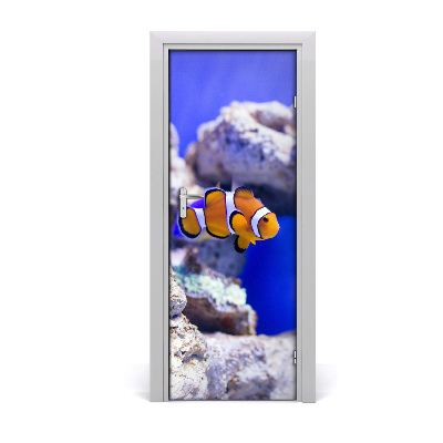 Self-adhesive door sticker Wall nemo fish