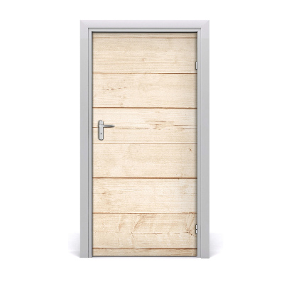 Door wallpaper Wooden background