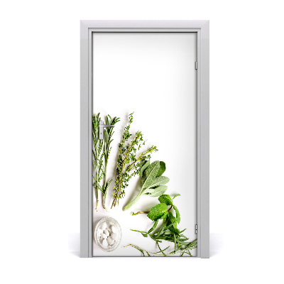 Door adhesive Herbs