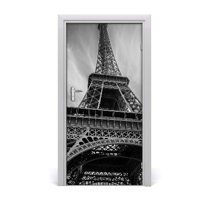 Self-adhesive door wallpaper Eiffel tower