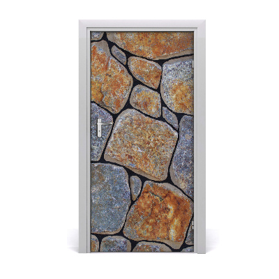 Door wallpaper Stones background