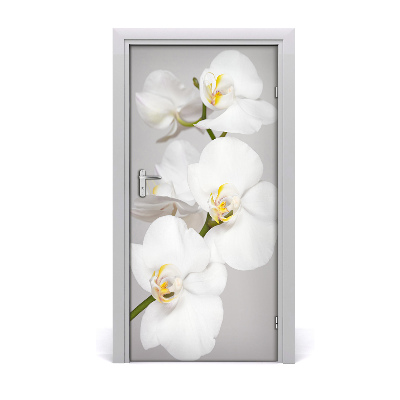 Door adhesive White orchid