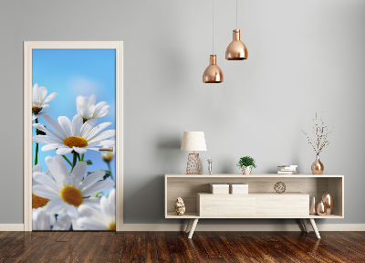 Door adhesive Daisies