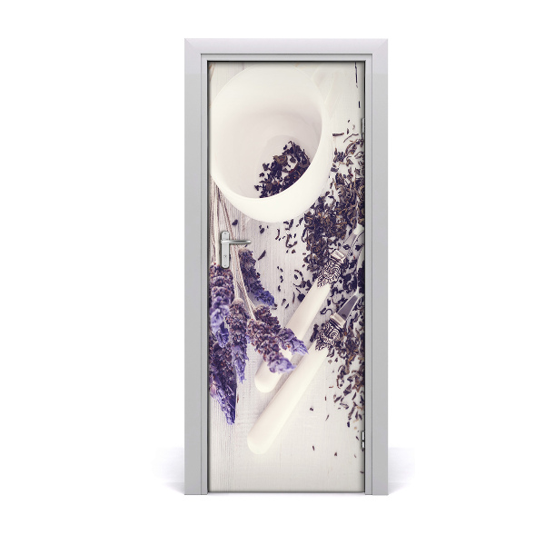 Door adhesive An infusion of lavender