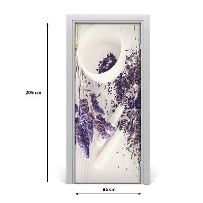 Door adhesive An infusion of lavender