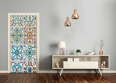 Door wallpaper Ceramic tiles