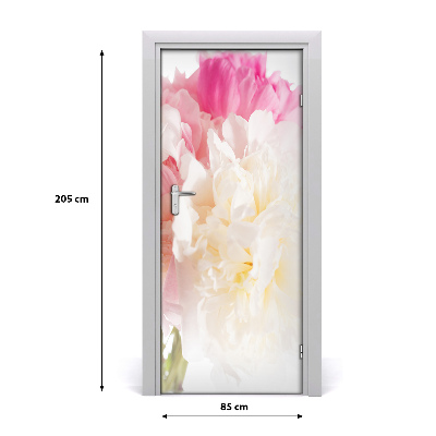 Self-adhesive door veneer Peony