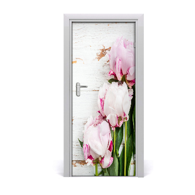 Self-adhesive door veneer Peony