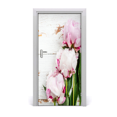 Self-adhesive door veneer Peony