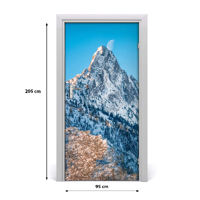 Door wallpaper Giewont tatry