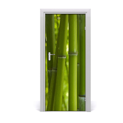 Self-adhesive door veneer Bamboo forest