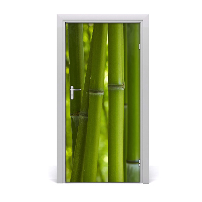 Self-adhesive door veneer Bamboo forest