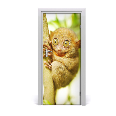 Self-adhesive door sticker Spooky warbler